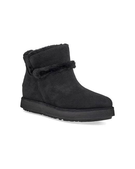 Ugg Black (Wmns) Classic Mini Spill Seam Blvd Snow Boots