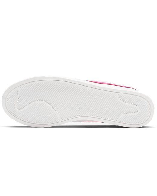 Nike Pink (Wmns) Blazer Low Le 'Laser Fuchsia'
