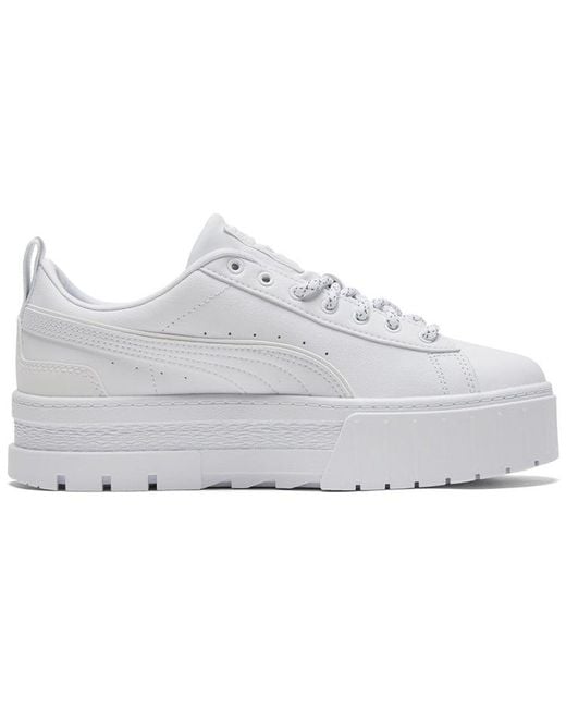 PUMA White (Wmns) Mayze 'Reflective