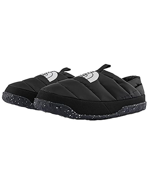 The North Face Black Nuptse Mules 'Tnf' for men