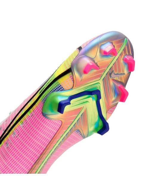 Nike White Mercurial Superfly 8 Elite Fg Dark Raisin' for men