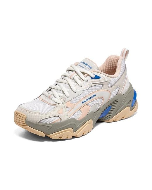Skechers White (Wmns) Stamina V2 'Natural'
