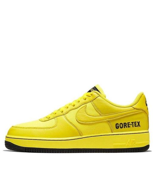 Nike Gore-tex X Air Force 1 Low in Yellow for Men | Lyst