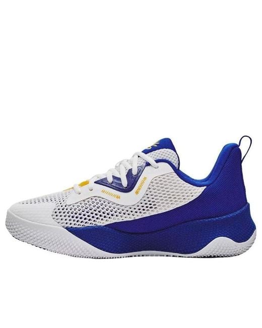 Under Armour Blue Curry 3 Hovr Splash Team Royal' for men