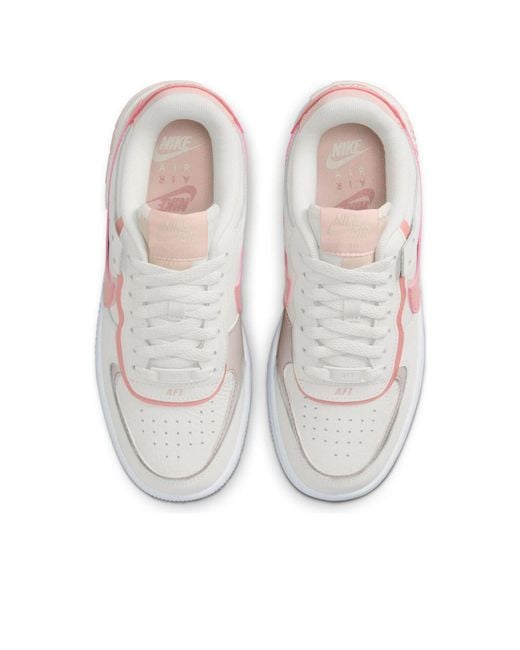 Nike White (Wmns) Air Force 1 Low Shadow 'Phantom Oxford'