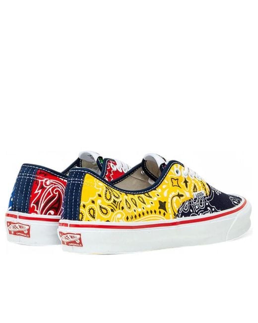 Vans Yellow Og Authentic Lx X Bedwin & The Heartbreakers for men