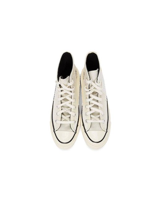 Converse White Chuck 70 Hi 'Mono Patchwork for men