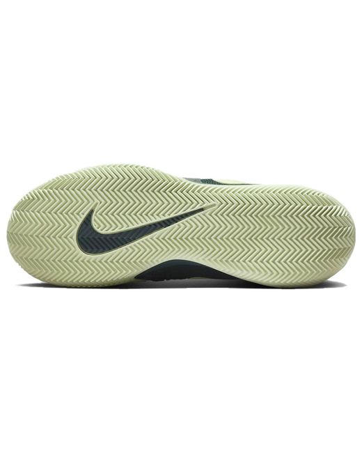 Nike Blue Court Air Zoom Vapor Cage 4 Rafa Clay 'Deep Jungle Lime Ice' for men