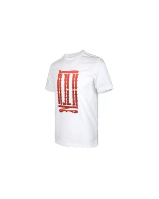 Adidas White Series Athleisure Casual Sports Short Sleeve for men