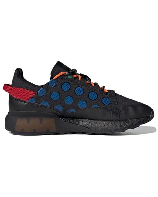Adidas Black Zx 2K Boost Pure Scarlet' for men
