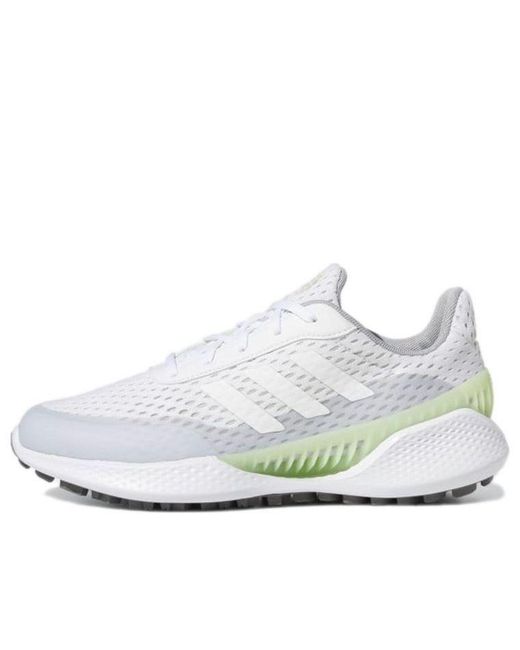 Adidas White (Wmns) Summervent Spikeless Golf Almost Lime'