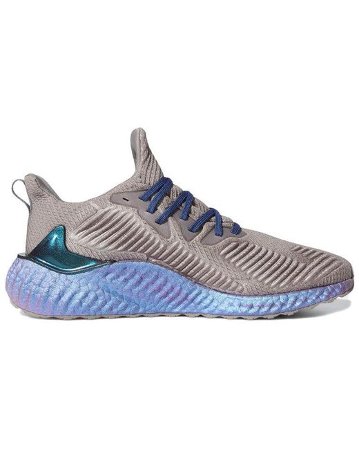 Adidas Blue Alphaboost Iridescent' for men