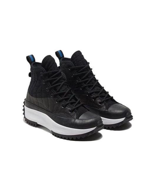 Converse Black Run Star Hike High for men