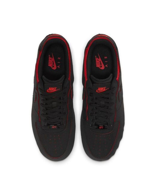 Nike Black Air Force 1/1 Low Chile' for men