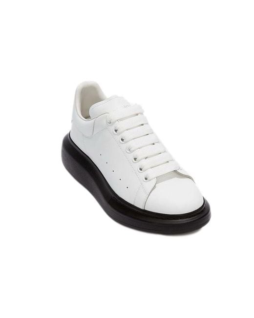 McQueen White Oversized Sneaker Sole' for men