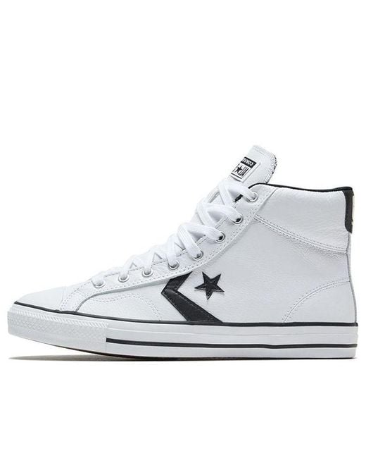 León Ceder el paso Andrew Halliday Converse Cons Star Player in White for Men | Lyst