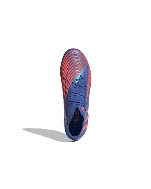 Adidas Blue Predator Edge.1 Fg 'Hi-Res Turbo' for men