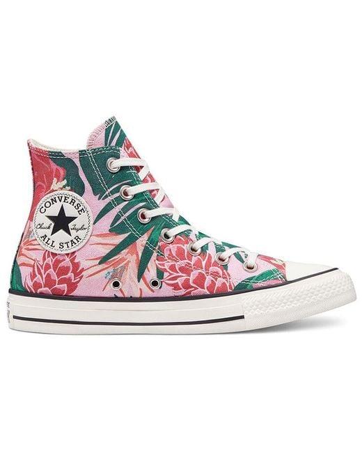 Converse Pink Chuck Taylor All Star High 'Jungle Scene for men