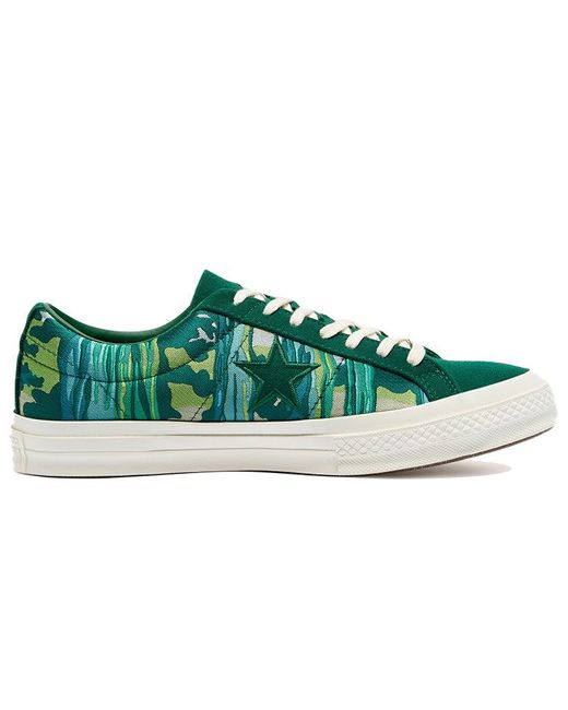 Converse Green One Star Low 'the Great Outdoors - Midnight Clover' for men