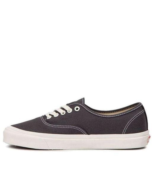 Vans Blue Og Authentic Lx Canvas Asphalt for men