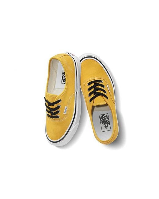 Vans Yellow Authentic 44 Dx for men