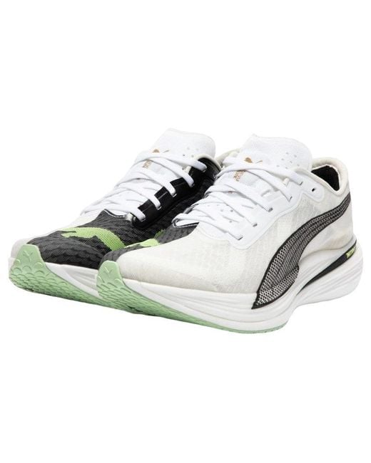 PUMA White Deviate Nitro Elite 2 Run 75 for men