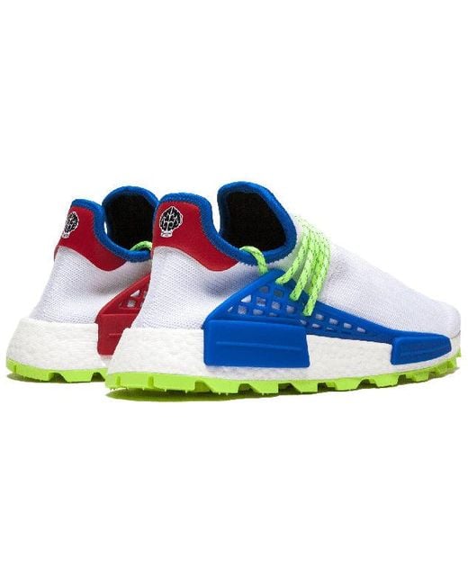 Adidas White X Pharrell N.E.R.D. Nmd Hu Trail 'Homecoming' for men
