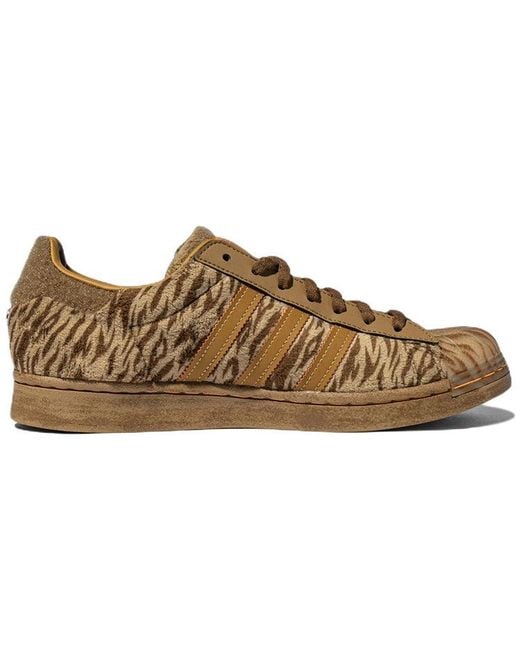 Adidas Brown Melting Sadness X Originals Superstar 2022 Cny for men
