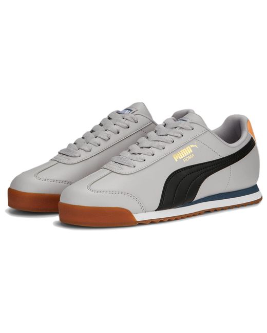 PUMA White Roma Basic Plus 'Marble Gum' for men