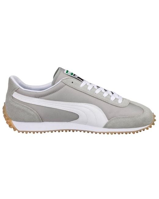 PUMA White Whirlwind Classic Low Tops Retro Casual Shoe for men