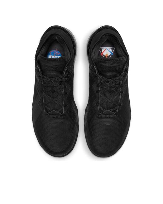 Nike Black Lebron 18 Low 'Zero Dark 23' for men