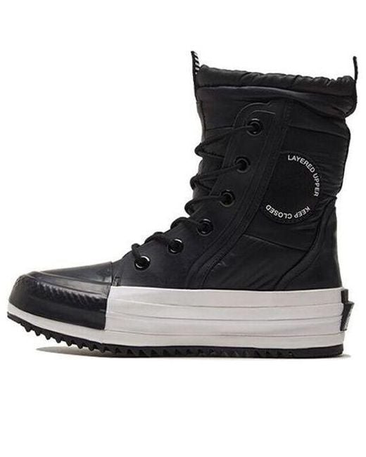Converse Black (Wmns) Chuck Taylor All Star Mc Boot High 'Water Repellent