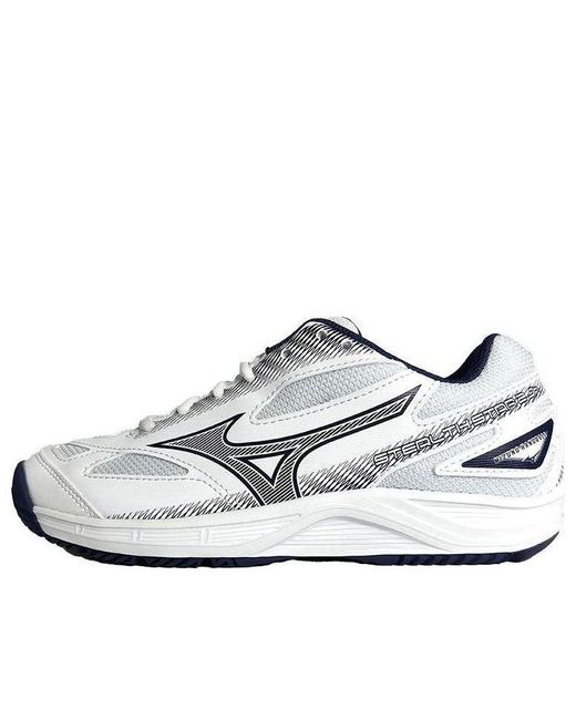 Mizuno White Training Shoes Low 'Comfortable Versatile Cushioned Nonslip Breathable And' for men
