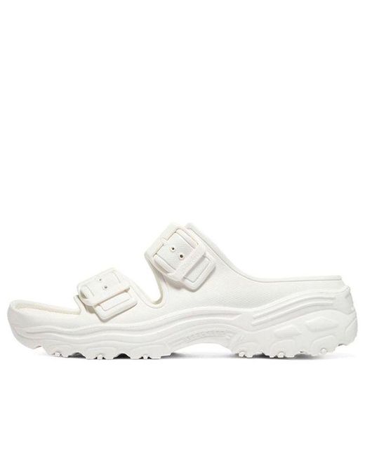 Skechers White (Wmns) D'Lites 2.0