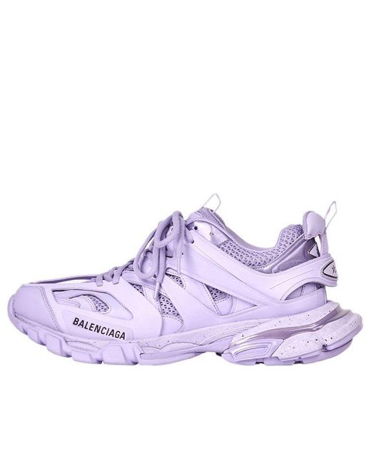 Balenciaga Purple Track Sneaker