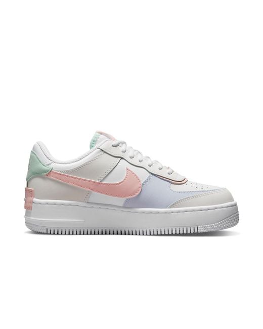 Nike White (Wmns) Air Force 1 Shadow Atmosphere Mint'