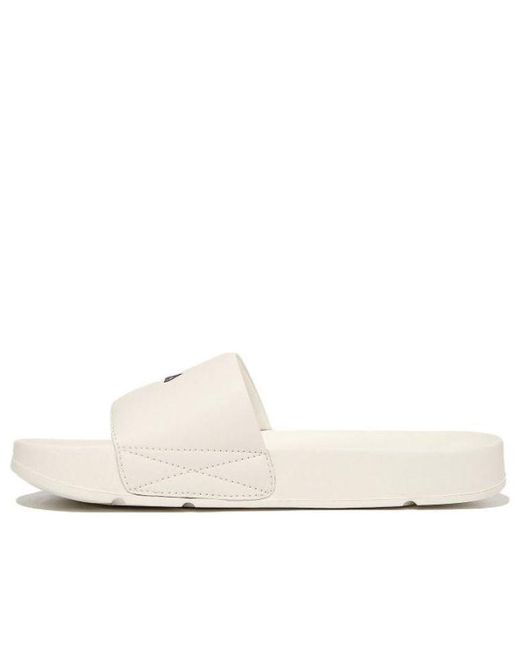 Fila White Drifter V2 Slides for men