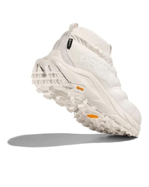 Hoka One One White (Wmns) Kaha 2 Frost Moc Gtx 'Oat Milk Sesame'