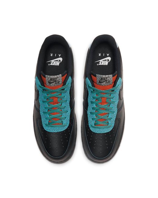Nike Black Air Force 1 '07 Lv8 4 Obsidian Mist' for men