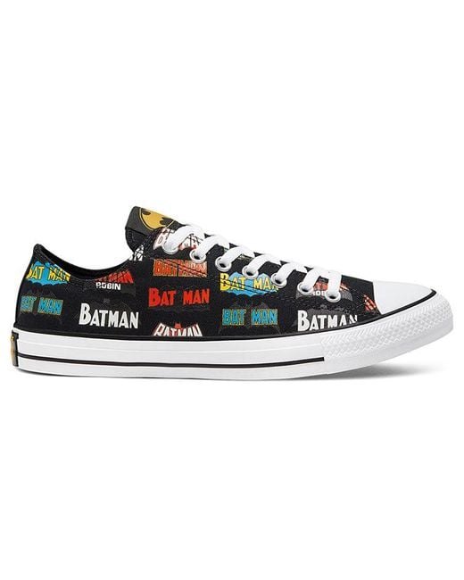 Converse Blue Batman X Chuck Taylor All Star Low '80Th Anniversary for men