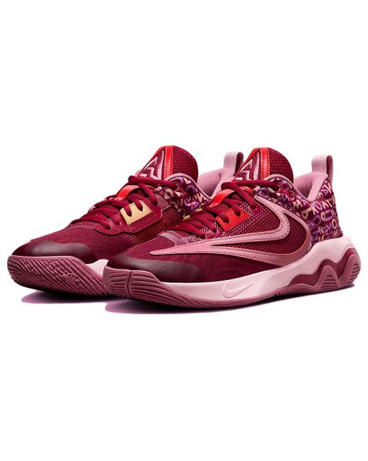 Nike Red Giannis Immortality 3 'Alphabet Bros' for men