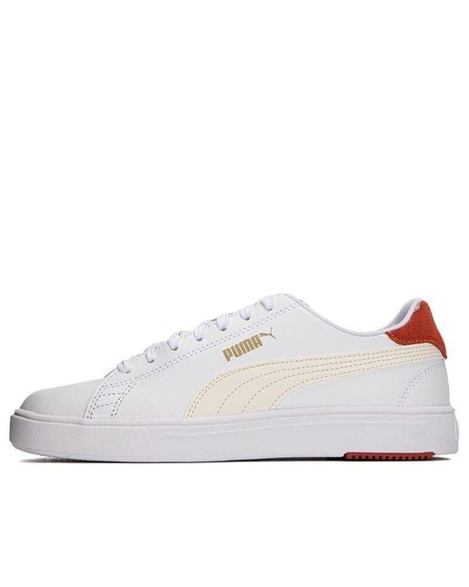PUMA White Serve Pro Lite Chili Oil' for men