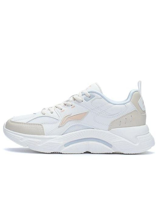 Li-ning White (Wmns) Running Cream'