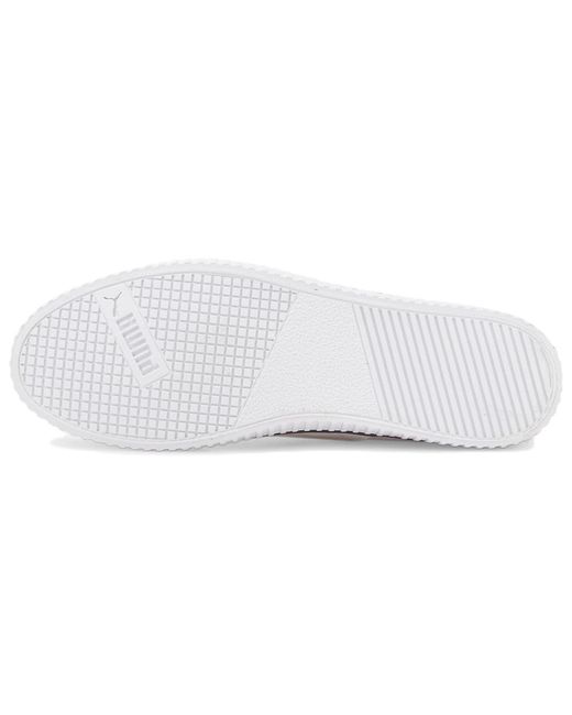 PUMA White Ever Tekkie Casual Skateboarding Shoes for men