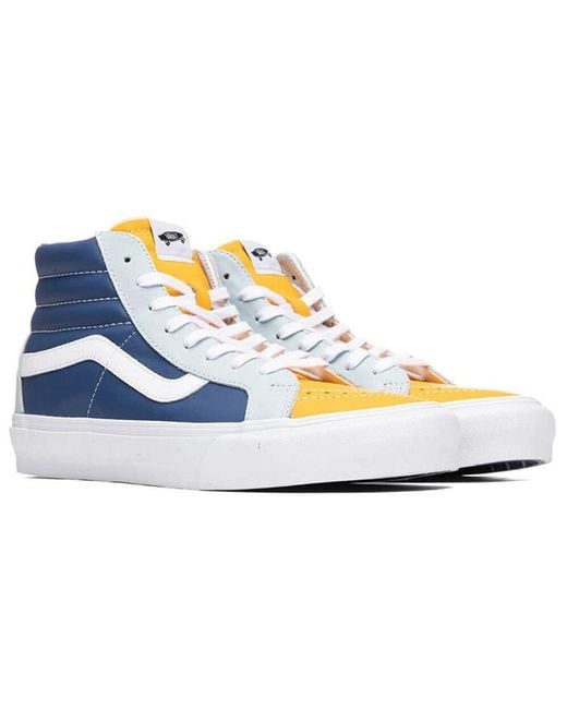 Vans Blue Sk8-Hi Reissue Ef Lx 'Saffron True' for men