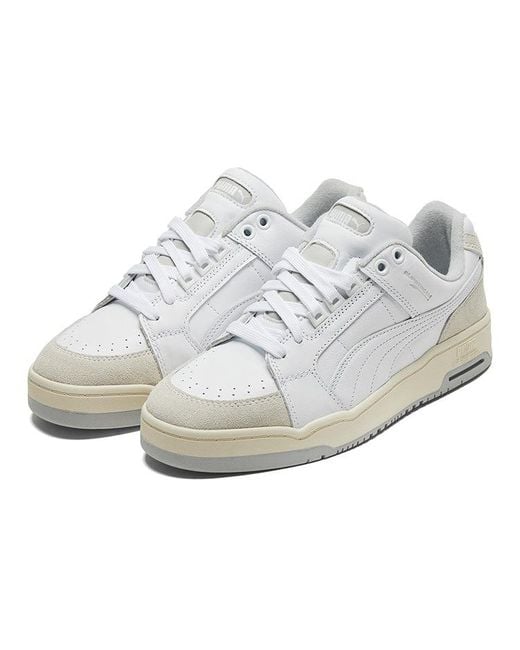 PUMA White Slipstream Lo Retro Pristine' for men
