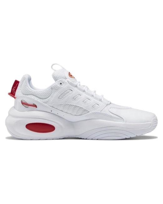 Reebok White Solution Mid Vector'