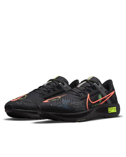 Nike Black X Highsnobiety Air Zoom Pegasus 38 'Berlin Marathon' for men