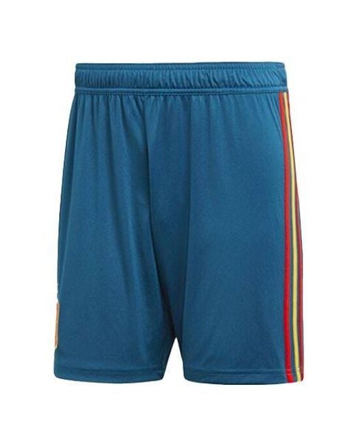 Adidas Blue Rfcf Training Shorts Marine' for men