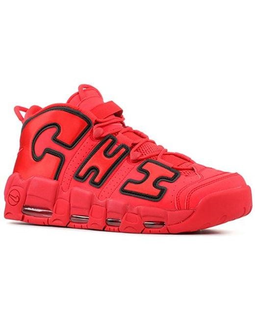 Nike Red Air More Uptempo Qs 'Chicago' for men